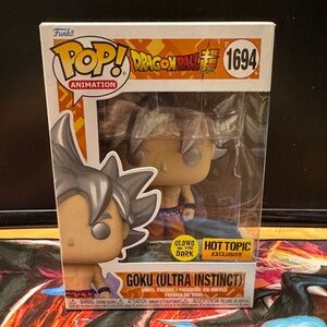 Funko Animation! Dragon Ball Super Goku Ultra Instinct HT Exclusive #1694